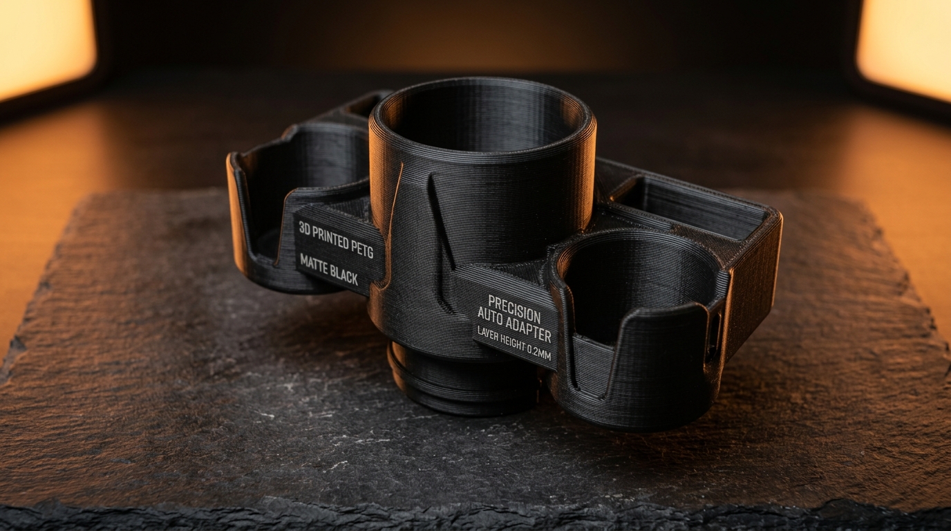 Custom Cup Holder Console Adapter