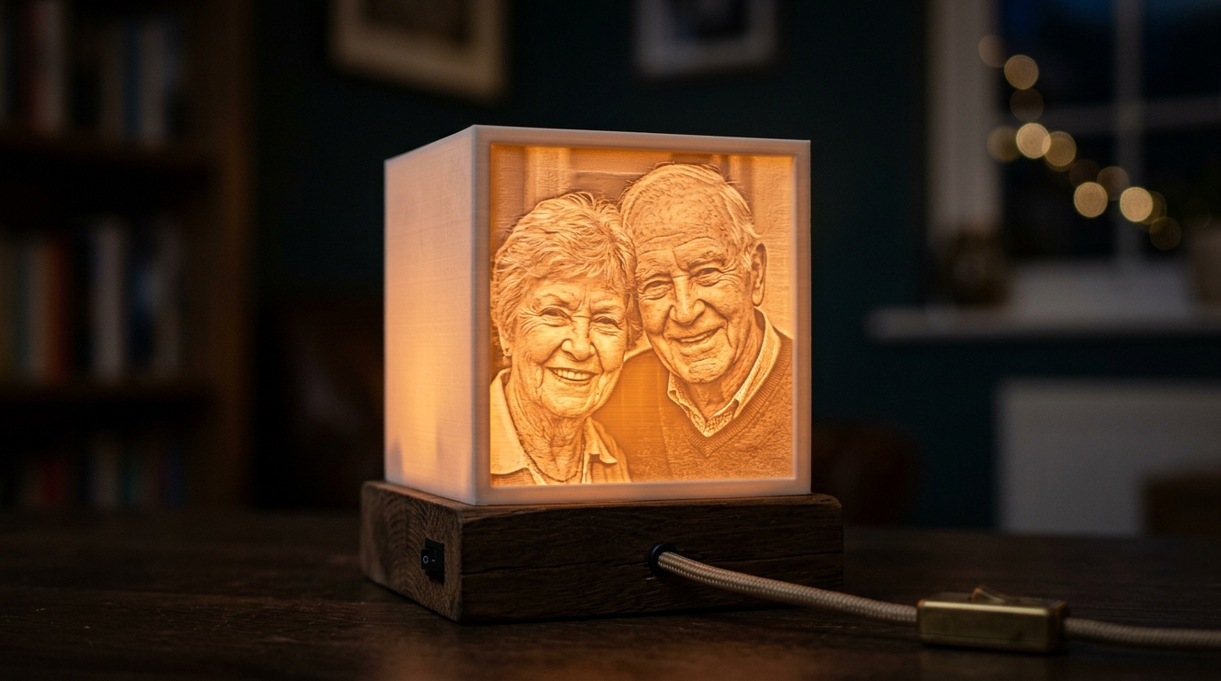 Lithophane Customized LED Nightlight